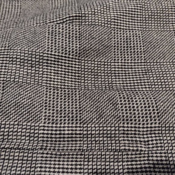 Black/White Checkered Skirt Suit - Picture 7 of 14